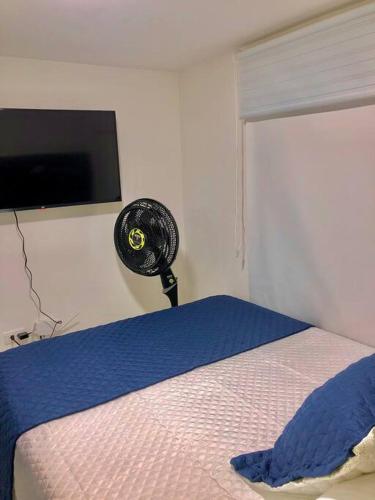 Cama o camas de una habitación en Apartamento Amoblado Cali/Caney