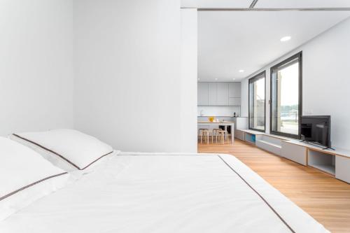 Posteľ alebo postele v izbe v ubytovaní Atotxa Terrace by SanSe Holidays