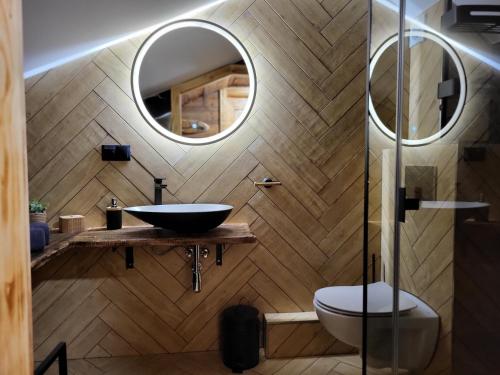 Kúpeľňa v ubytovaní Apartamenty Stylo