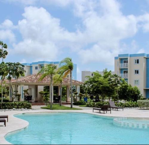 Bazén v ubytování Apartment Serena Village Punta Cana nebo v jeho okolí