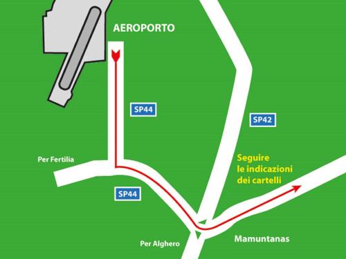 a schematic diagram of the proposed upgrade to the acropolis at La Fontana Dei Desideri in Alghero
