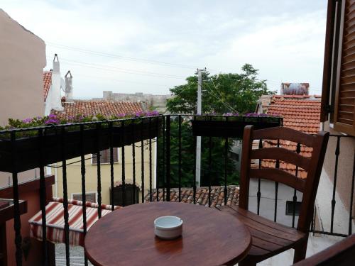 Balkoni atau teres di Mitos Hotel