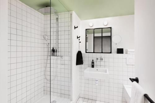 Koupelna v ubytování ibis Styles Amiens Centre