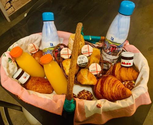 Mad i luksusteltet eller i nærheden