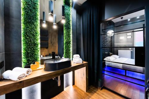 Ένα μπάνιο στο New Praga Ladies' & Gentlemen's Apartments