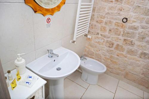 Ένα μπάνιο στο Agriturismo Masseria Alberotanza