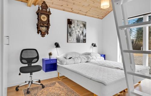 Voodi või voodid majutusasutuse Nice Home In Juelsminde With Wifi toas