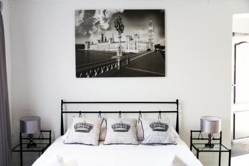 Cama ou camas em um quarto em La Coscello Guest House