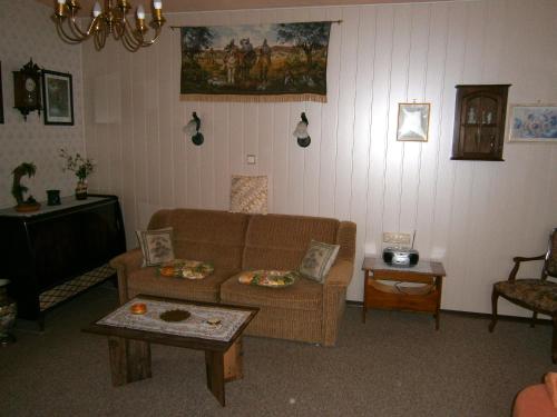 Posezení v ubytování Ferienwohnung Central
