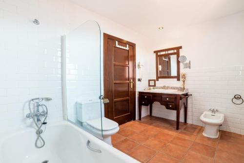 Koupelna v ubytování Hotel Boutique Cerro del Sol Adults only recommended
