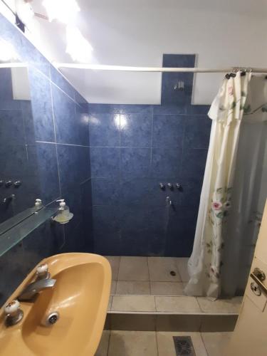 A bathroom at Casa ana