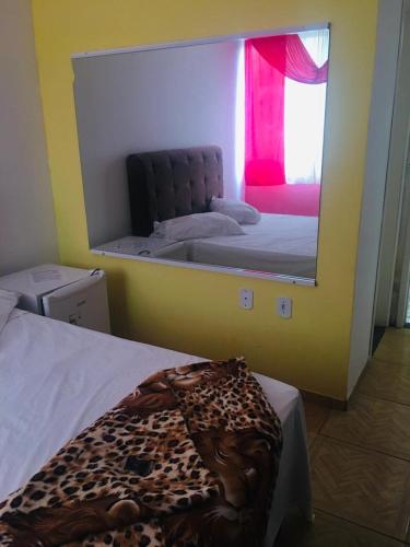 Katil atau katil-katil dalam bilik di Hotel Fazenda VCP