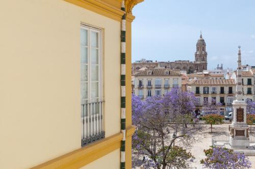 Apartamento con vistas a la Plaza de la Merced junto a la casa de Picasso