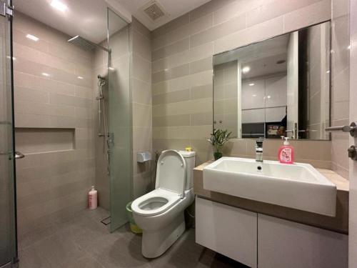 Koupelna v ubytování RS Suites In Bukit Bintang