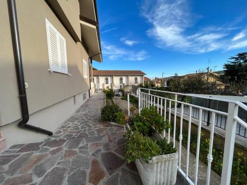 En balkon eller terrasse på Villa Margherita