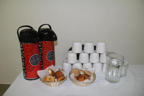 Coffee and tea making facilities at Hotel Soberanis