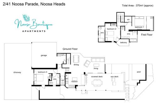 Κάτοψη του Noosa Boutique Apartments & Elkhorn Villas