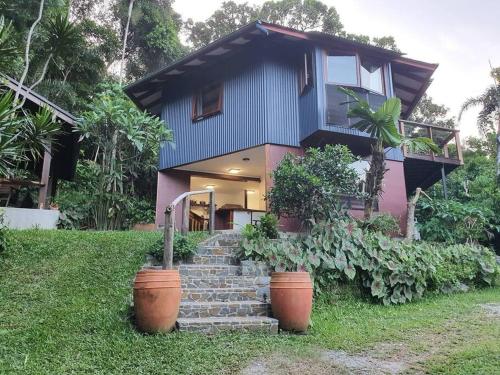 Jardín al aire libre en Treeverb Beach House - Daintree