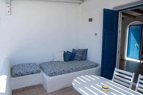 Un lugar para sentarse en Arpistis apartments koufonisia