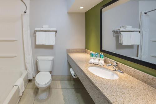Ein Badezimmer in der Unterkunft Holiday Inn Express Cedar Rapids - Collins Road by IHG