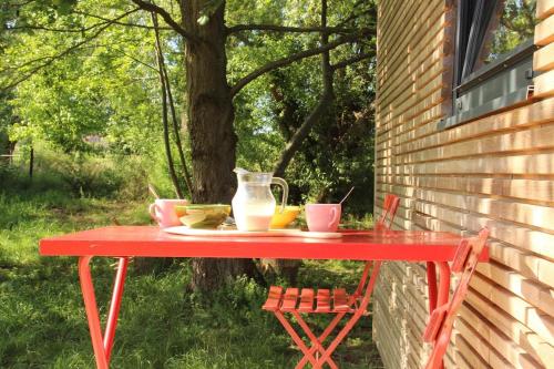 Jardín al aire libre en Nice and Slow : Eco-responsible tiny house