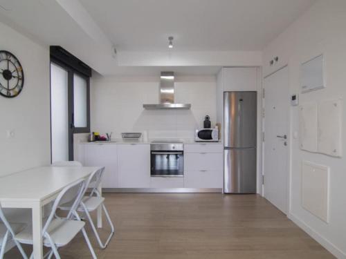 Η κουζίνα ή μικρή κουζίνα στο Apartamento Holidea Playa San Juan de la Canal