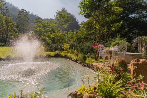 Un paisaje natural cerca of the country house