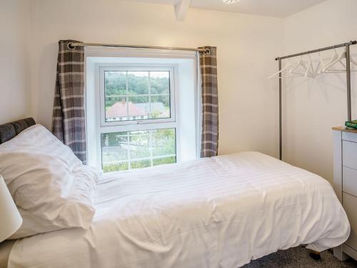 Postel nebo postele na pokoji v ubytování Fron Towyn Cottage