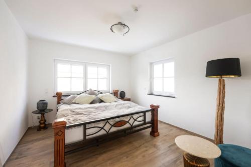 Ένα ή περισσότερα κρεβάτια σε δωμάτιο στο Loft “Samuel”
