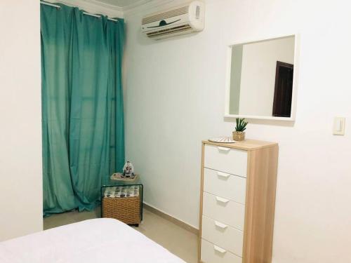 Voodi või voodid majutusasutuse Apartment in Bibijagua Beach with pool, Punta Cana toas