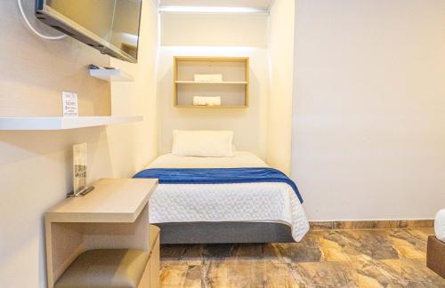 Letto o letti in una camera di Hotel Salinero - Zipaquirá
