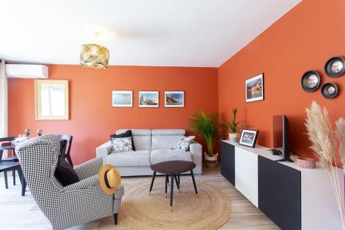 #4 Papon Parking climatise terrasse & wifi 5mins a pieds du Vieux Nice