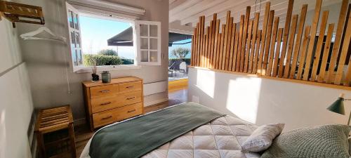 Giường trong phòng chung tại Finca Sofia, vistas al Teide y al mar
