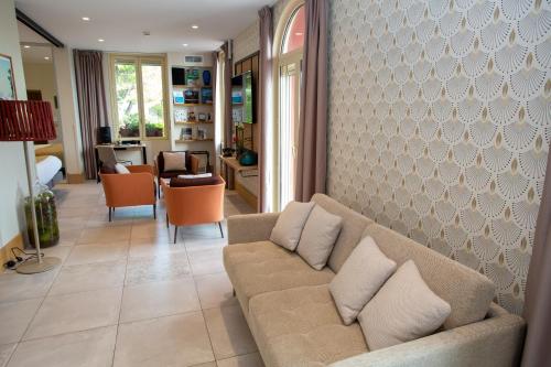 Posezení v ubytování Splendid Hôtel & Spa