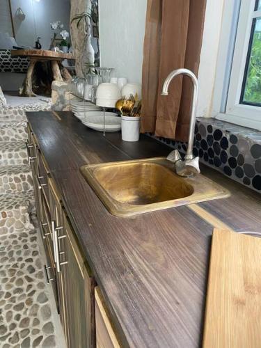 Una cocina o cocineta en Forever Beach Apartment