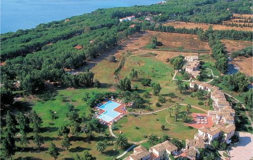 an aerial view of a resort with a pool at Bilo 4 Premium in Foxiʼe Sali