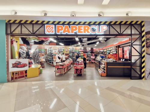 a supermarket aisle with a papaya sign on the wall at Benson Tower Surabaya Apartment 2BR by Le Ciel Hospitality in Lontar