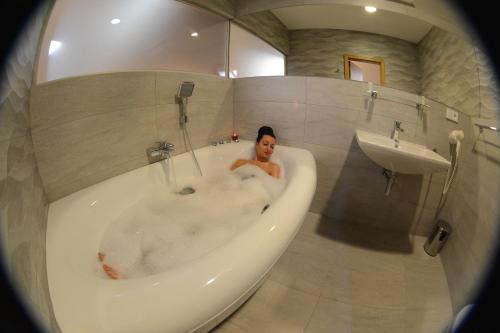 Kúpeľňa v ubytovaní Hotel Stardust