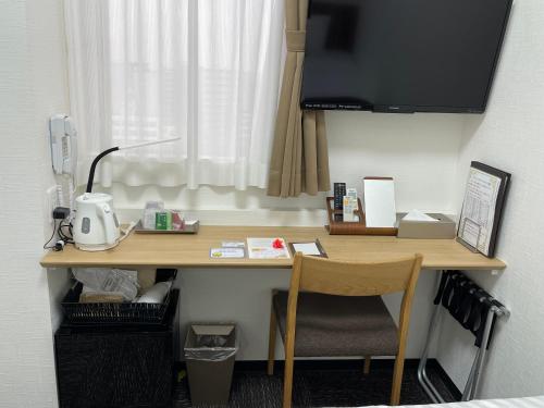 Dapur atau dapur kecil di Ueno Urban Hotel Annex