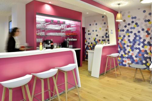 Restoran atau tempat lain untuk makan di ibis Styles Montelimar Centre