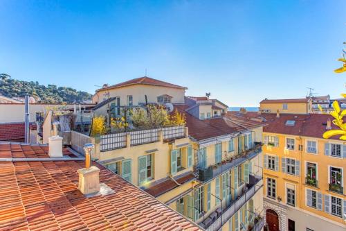 #9 Staywizus - Opera's Duplex panoramic Sea View Terrace & AC 1min to Beach