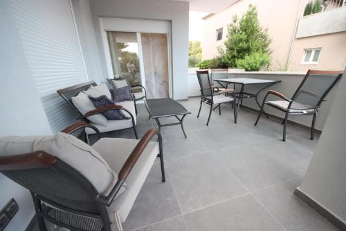 Posezení v ubytování Apartmani Horvat