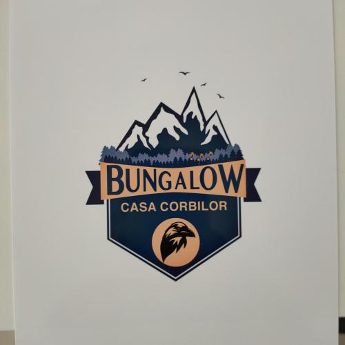 a logo for a burnaby csa container at Bungalow Casa Corbilor in Stăneşti