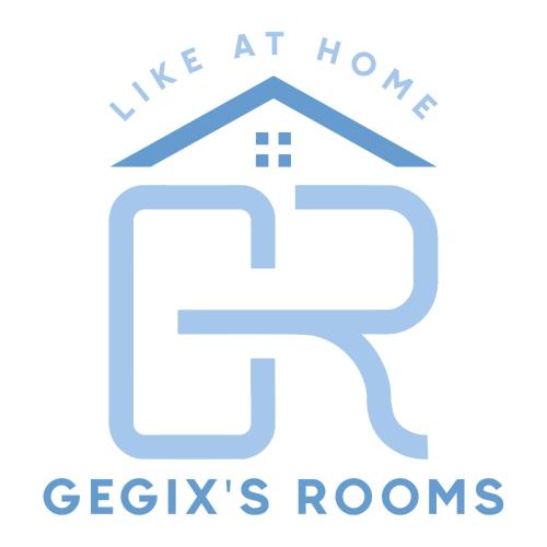a logo for a house with a letter at home geeks rooms at Gegix's Rooms Milano in Milan