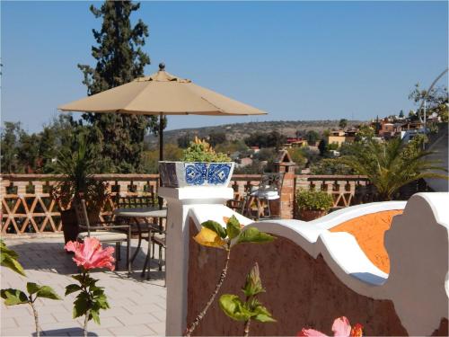 Μπαλκόνι ή βεράντα στο Suites Santo Domingo
