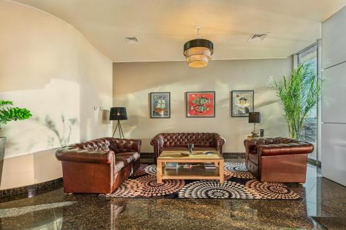 Гостиная зона в Vega Hotel
