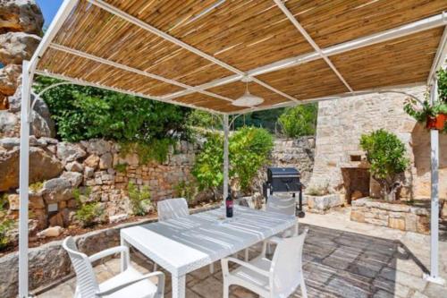 Αίθριο ή υπαίθριος χώρος στο Eremo Sant'Antonio - Villa & Trullo with Pool, Terrace and Parking