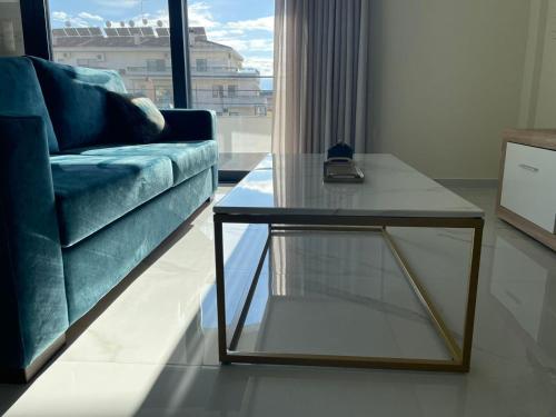 Posezení v ubytování Finix Loft Trikala