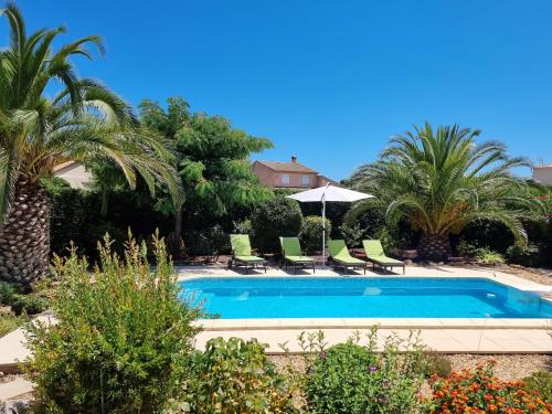 Magnifique villa climatisée avec piscine privée