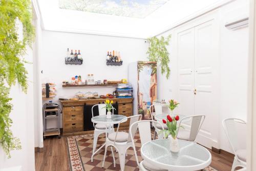 Kuchyň nebo kuchyňský kout v ubytování B&B i MORI